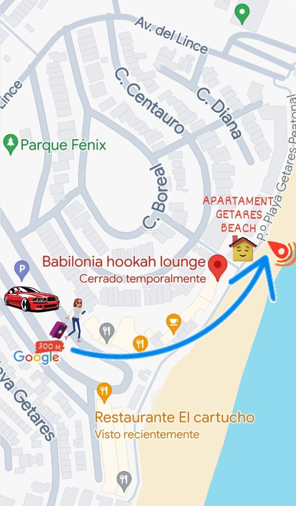Getares Beach Algeciras Eksteriør bilde